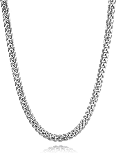 Chaine Argent Grosse Maille Femme
