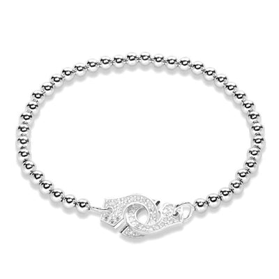 Bracelet Perles Argent 925