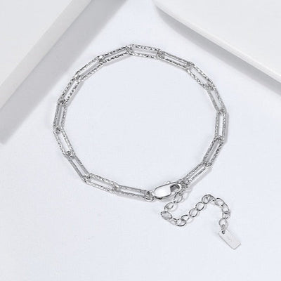 Chaine Bracelet Femme - Argent